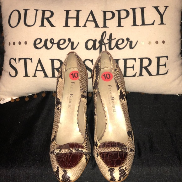 Franco Barbieri Python & Crocodile  Leather Upper - Picture 2 of 8